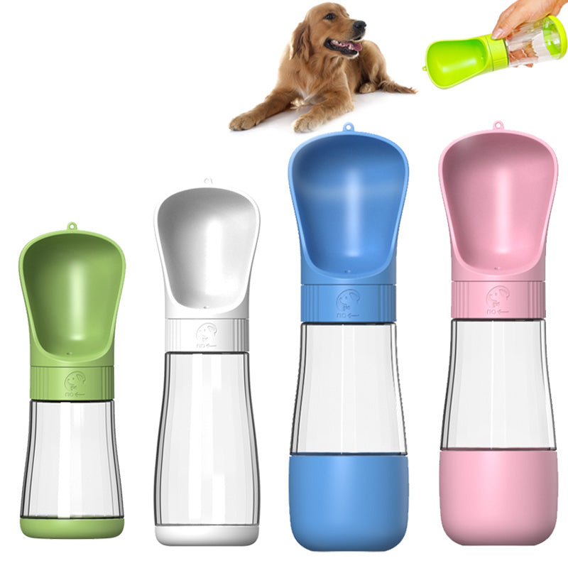 Pet Dog Accompanying Water Cup Outdoor Drinking Water Feeding Water Drinking Fountain Teddy Portable Water Bottle Water Bottle Outing Supplies