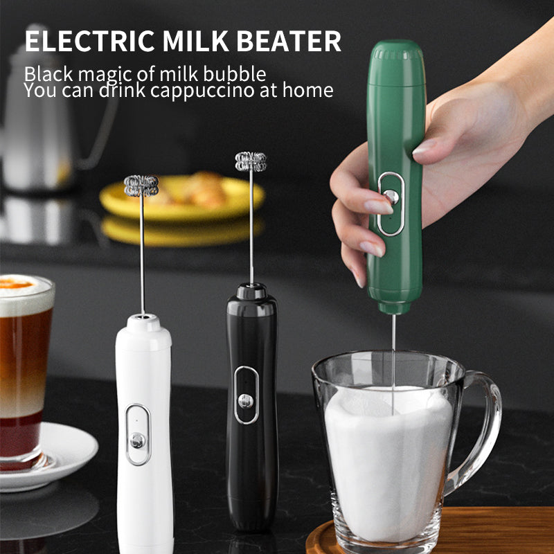 Milk Frother Whisk Electric Milk Frother